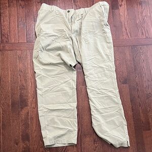 Under Armour Men's Khaki Elastic-Waist Stretch Golf Pants